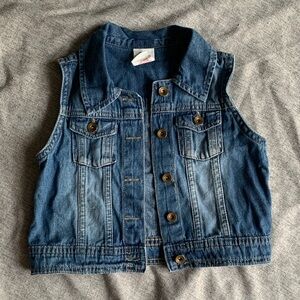 Kids Denim Vest - 5T